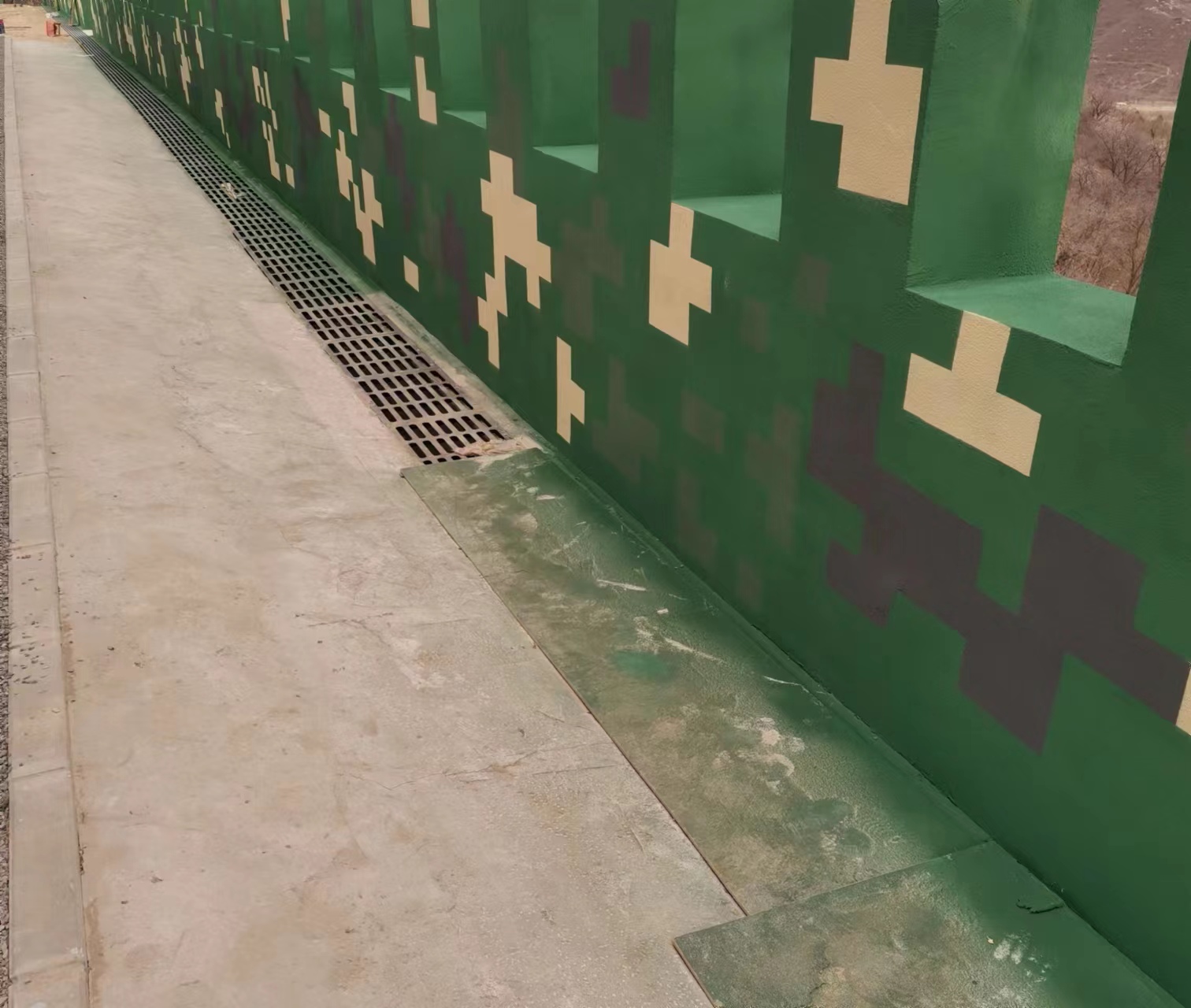 池州围墙迷彩喷涂,数迷彩漆